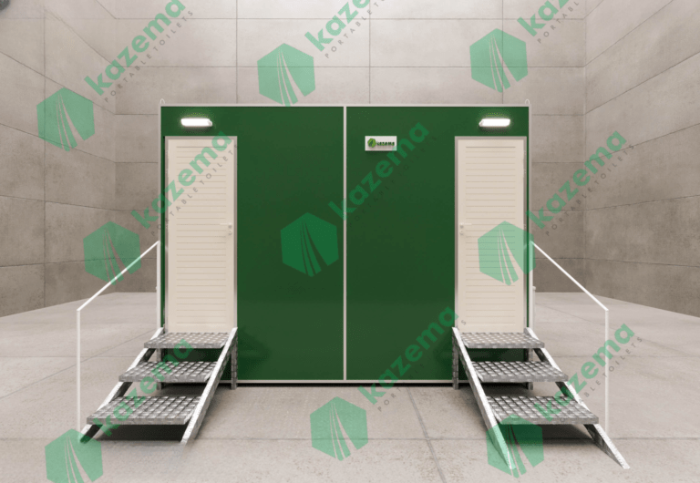 Four Cabin Luxury Portable Toilets