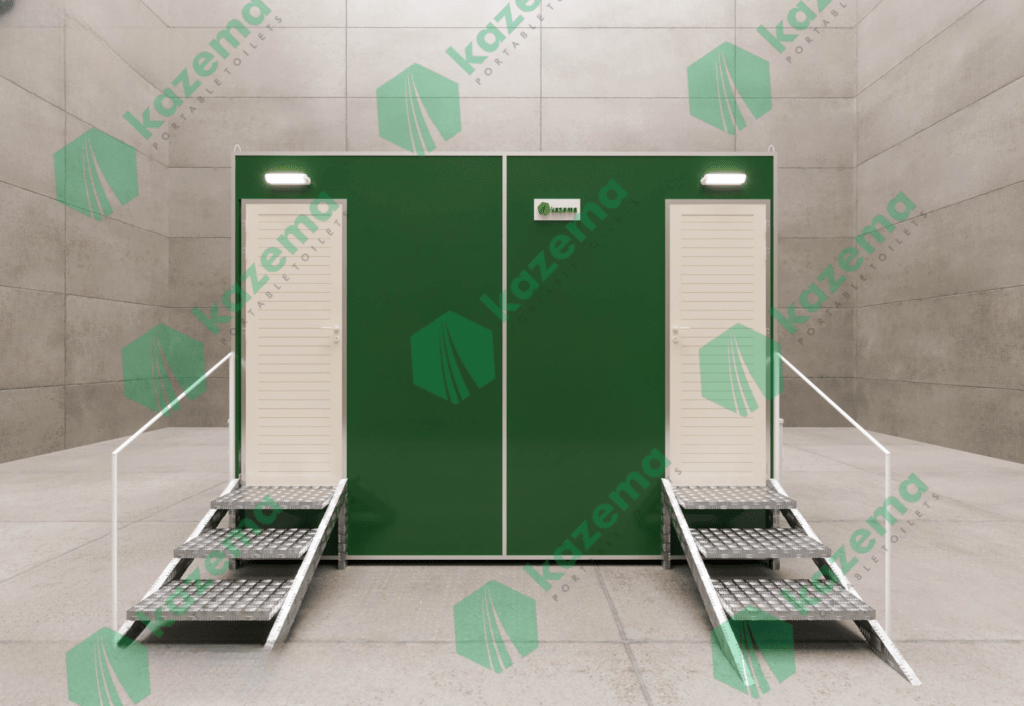 Luxury Portable Toilet With Double Door