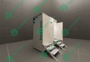 Portable toilets for construction sites