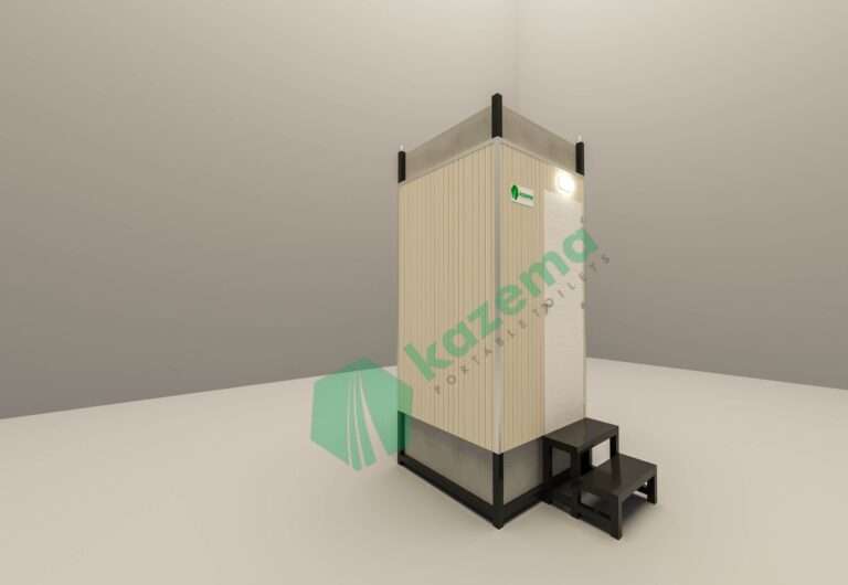 Sandwich panel western type both tank Portable Toilet