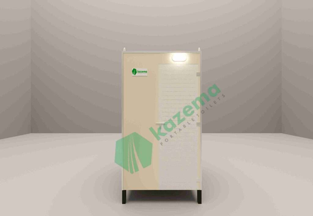 Single Cabin Cement Board Western Without Tank Portable Toilet