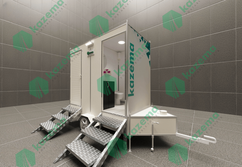 Trailer Twin Cabin Trailer Rental Toilets