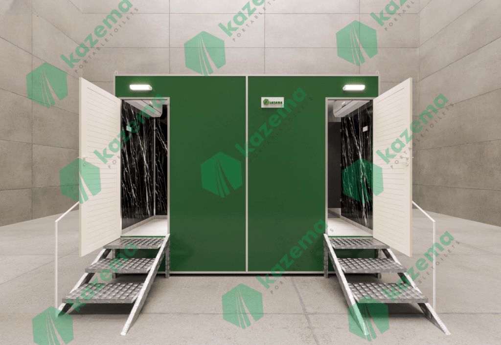 Luxury Portable Toilets with Double Door