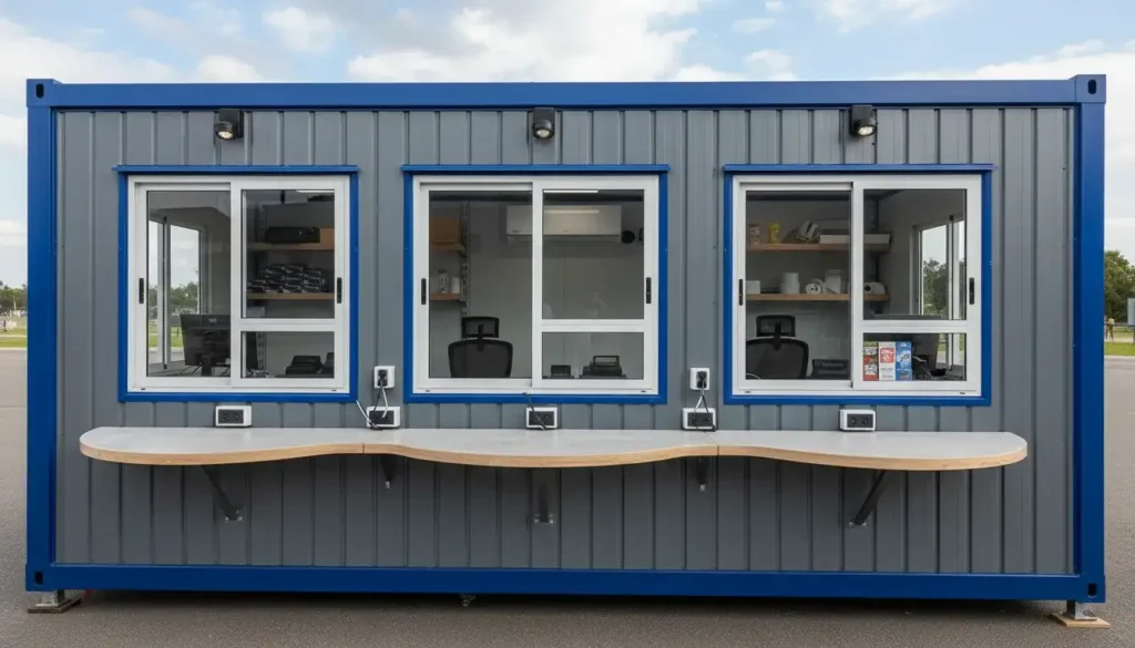 Container Ticket Cabin
