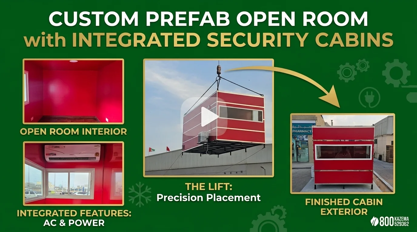Custom prefab Open Room Security