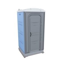 plastic single cabin toilets Dubai by Kazema Portable Toilets