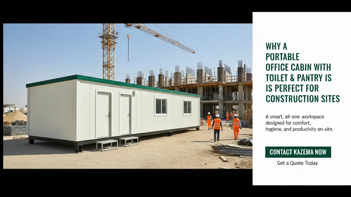 Office Cabin with Toilet & Pantry