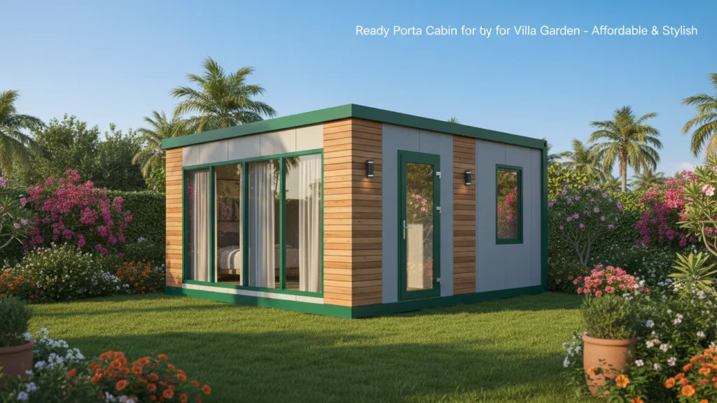 Ready Porta Cabin for Villa Garden: Affordable & Stylish Solutions