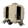 twin cabin executive trailer toilets dubai
