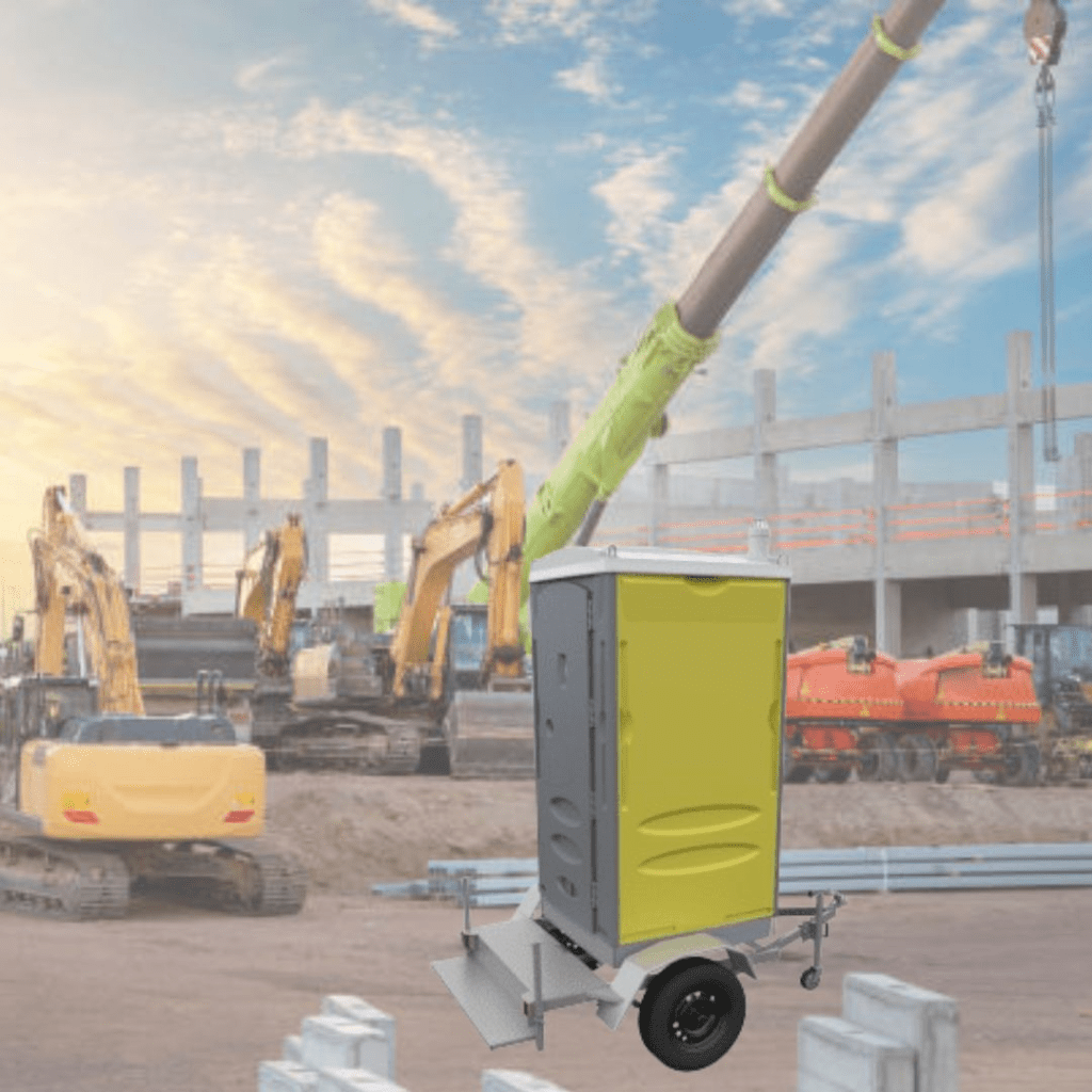 Portable Toilets for women in construction