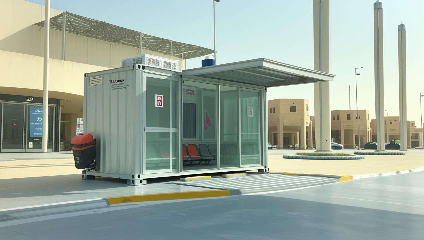 Smart Waiting Porta Cabins